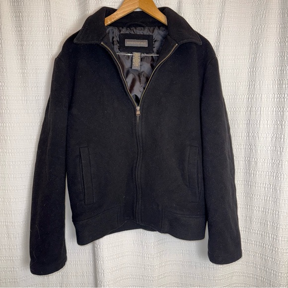 Banana Republic Other - Banana Republic Wool Black Jacket